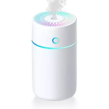 KOLATY небольшой настольный ультразвуковой увлажнитель воздуха, новый 7-цветный светодиодный настольный увлажнитель большой емкости для автомобиля, утечка воды, 2 этапа, USB, длительный непрерывный, мини, легко переносить