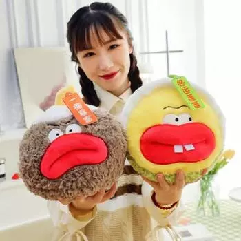 Колбаса для губ, фруктовая плюшевая игрушка, клубника, персик, банан, плюшевая набивка, авокадо, груша, кукла-дуриан, подушка для дома, офиса, украшения спальни, подарок для детей и взрослых H