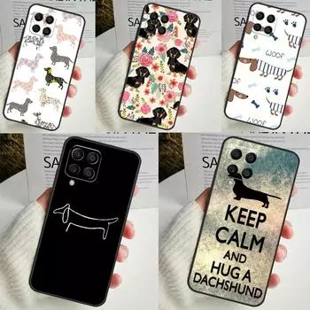 Колбаса Собака Такса Цитаты Для Samsung Galaxy M15 M55 M13 M33 M53 M21 M31 M51 M30s M20 M14 M34 M54 M12 M32 M52 Чехол Samsung M21