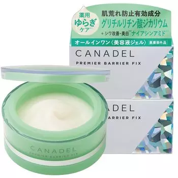 колебание чувствительной кожи CANADEL Premier Barrier Fix 58 г x набор Сыворотка Улучшение морщин Чувствительная кожа Грубая кожа Ниацинамид Canadel [квази-лекарство