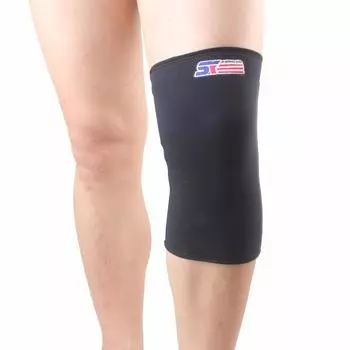 Коленный бандаж, бандаж для поддержки колена, защитные подушечки, рукава, велосипедные подтяжки, наколенник L чёрный