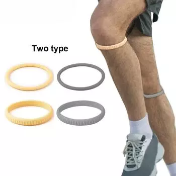 Коленный ремень для сухожилия надколенника для облегчения боли баскетбольный стабилизатор бандаж силиконовая лента эластичность фиксированная защита надколенника кольцо