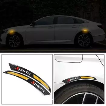 Колеса автомобиля с рисунком из углеродного волокна, колесные арки, универсальные автомобильные крылья, арки звуковых сигналов, декоративные кромки, расширенная формованная защита