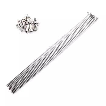 Колеса для горного велосипеда 700C, велосипедные спицы для шоссейного велосипеда, велосипедные спицы, спицы из нержавеющей стали, ниппели 292MM