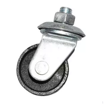 Колеса для напольного домкрата 16 мм, сменный шток, роликовое колесо для прицепа, металлическое, горизонтальное, для 4