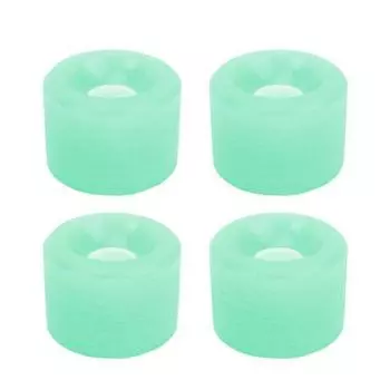 Колеса для скейтборда PU высокой твердости быстрые стабильные колеса для круизера на лонгборде для асфальтовой дороги зеленого цвета Green