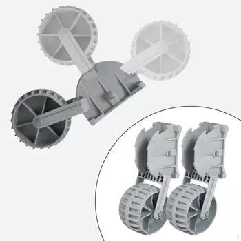 Колеса для спуска надувных лодок Транцевое колесо для запуска Откидная пара лодки