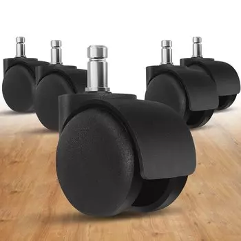 Колеса для стульев Omyoffice 11 мм X 22 мм, прочная конструкция, повышает прочность и OA, замена покрытия поверхности для защиты полов