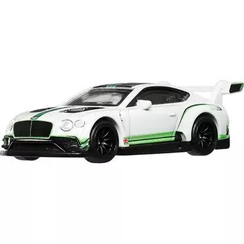 Колеса Hot Wheels) автомобильная культура гоночный день 2018 bentley continental GT3 игрушечный автомобиль мини-автомобиль от 3 лет белый HRV93