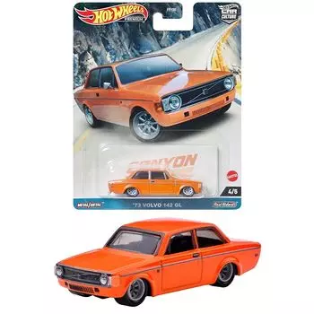 Колеса Hot Wheels) автомобильная культура - воины каньона 73 volvo 142 GL [3 года~] HKC53