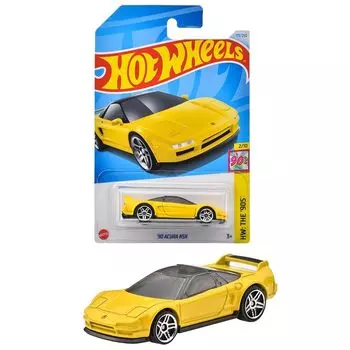 Колеса Hot Wheels) базовая машина 90 acura NSX игрушечная машина мини-машина от 3 лет желтый HXR11