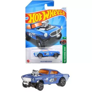Колеса Hot Wheels) базовая машина volvo P1800 gasser автомобиль игрушки мини-машина от 3 лет синий HXR06