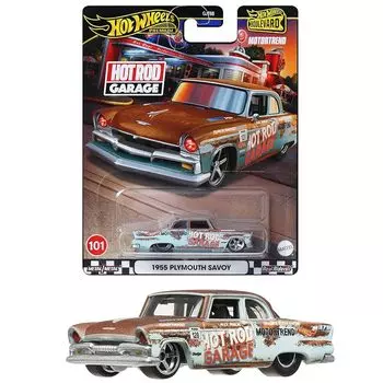 Колеса Hot Wheels) бульвар 1955 Primus savoy игрушечный автомобиль мини-машина от 3 лет коричневый HRT58