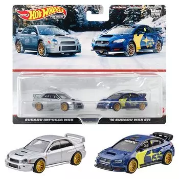 Колеса Hot Wheels) премиум 2 пакета subaru impreza WRX / 16 STI [мини-автомобиль] [3 года~] HKF60