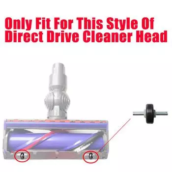 Колеса подошвы для пылесоса Dyson V6 V7 V8 V10 V11 V15 DC58 DC59 DC62 с прямым приводом, не подходят для мягкой роликовой головки