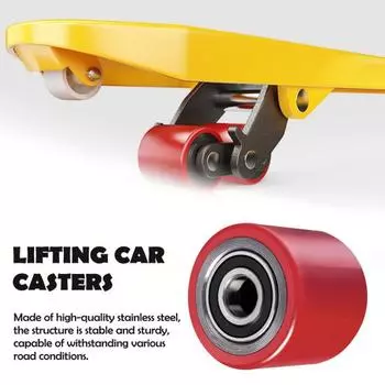 Колеса тележки Грузоподъемность 500 кг Универсальные Простая установка Шарикоподшипники Колеса Тележка для поддонов