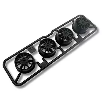 Колесная пара TAGATORON среднего диаметра из углеродного волокна (тип плавника)