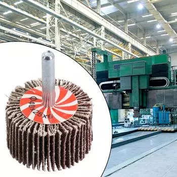 Колесные инструменты 1 шт 6 мм лепестковый шлифовальный круг 16mm