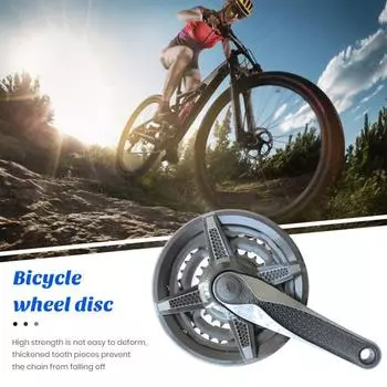 Колесный диск Прочный металлический велосипед с механизмом свободного хода Легкий Легкий Простота установки Цепная передача Аксессуары для велосипеда