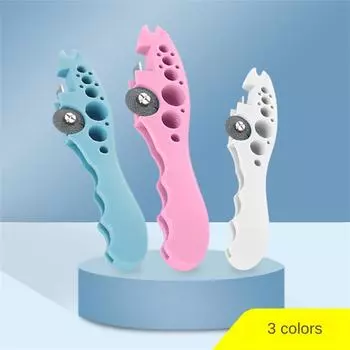 Колесный выемочный нож, открывалка для бутылок больничного класса, простая в использовании, прочный и надежный белый пластиковый материал, профессиональные медицинские инструменты