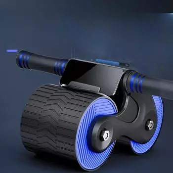 Колесо для брюшного пресса Автоматический отскок Сокращение живота Тренировка мышц живота Оборудование для фитнеса Перекат для живота Непроливаемый клей Мужской бытовой ролик