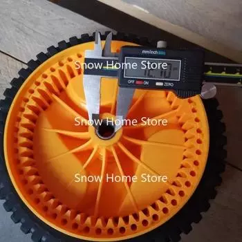 Колесо для газонокосилки 196 мм для Husqvarnaa McCulloch 5324025-67, 5324029-36, 532402567, 532402936 1 шт. CHINA