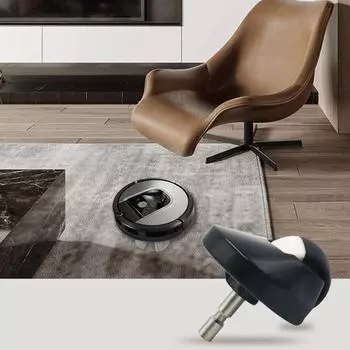 Колесо для подметальной машины Yousheng, гибкое вращение, прочная застежка, легко перемещать, износостойкое, универсальное колесо для подметальной машины IROBOT ROOMBA 6/7/8 серий белый