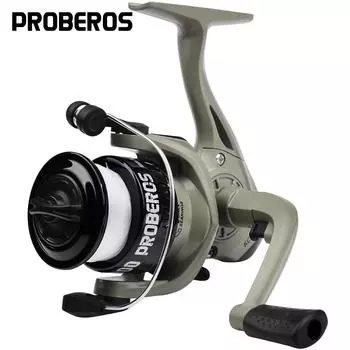 Катушка для спиннинга Ультралегкая леска Колесо серии 1000 Маленькое колесо Набор для начинающих Колесо для морской рыбалки Аксессуары для рыбалки KD1000