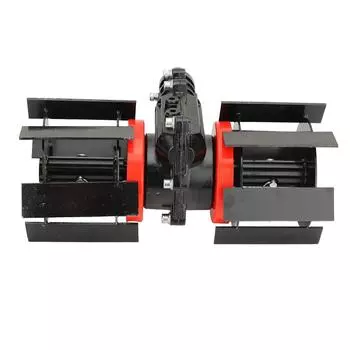 14 см прополочное колесо 9 зубцов прямое лезвие газонокосилка аксессуар вспашка колесо для сыпучих