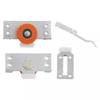 Колесо для раздвижной двери шкафа Ролики для шкафа-купе Шкивы для раздвижной двери Подвесное колесо Слот для направляющих Аксессуары