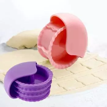 Колесо для резки теста, кухонный резак для теста, круглый инструмент для пиццы, штамп для печенья, корочка для пирога