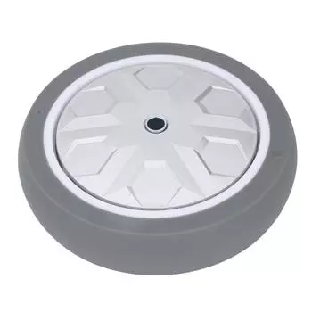 Колесо для ручной тележки 8 дюймов грузоподъемность 300 кг тихое TPR твердое резиновое сменное колесо