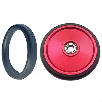 Колесо для складного велосипеда, резиновое кольцо, роликовые легко монтируемые противоскользящие детали