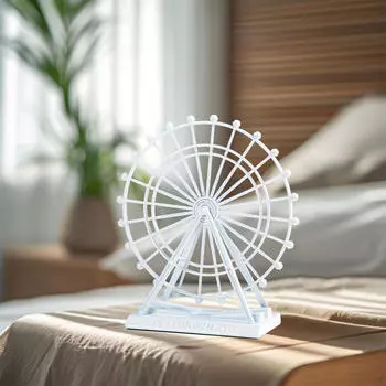 Колесо обозрения, статуя, декор, ремесла, художественное произведение, подарок на новоселье, коллекционный реквизит, рабочий стол Copper color