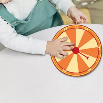 Колесо с настенным креплением, Портативное, Стираемое, Простое в использовании, Идеально для рекламных мероприятий и Style B