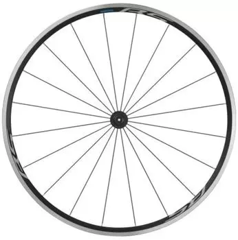 Колесо шоссейное переднее SHIMANO 700C EWHRS100FB WH-RS100-F QR133 мм чёрный