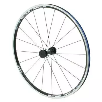 Колесо шоссейное SHIMANO переднее черное 700C EWHR501FCBMYL WH-R501-F (Монотонная наклейка)