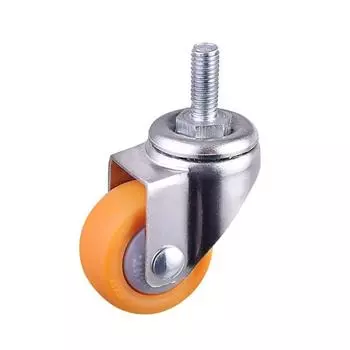 Колесо тележки резиновое универсальное роликовое колесо мебельное поворотное колесо мебельные ролики колесо 1.25inch-no Brake