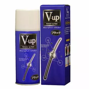 количество 220 г x 6 Pinole Volume Up Hairspray Черный 220 г [Увеличенные части] V-up [6 упаковок]