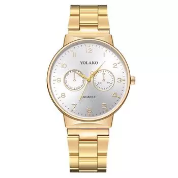 Количество популярных моделей Two Eyes Simple Fashion Мужские часы Мужские часы Кварцевые часы Стальной ремень чёрный