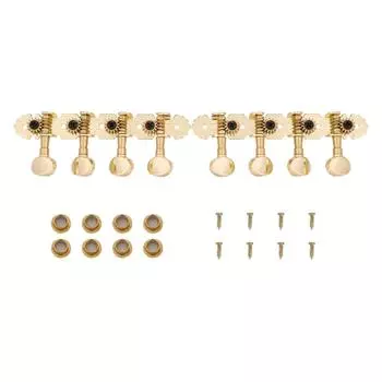 Колки для мандолины Колки для настройки Хромированные металлические колки Аксессуары для колков