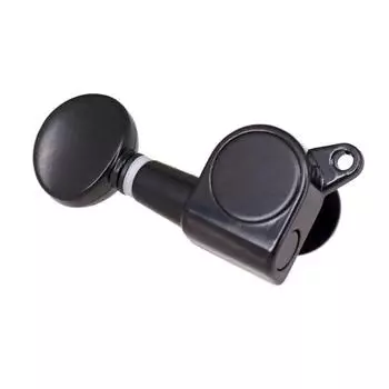 Колки для настройки струн гитары Колковые механизмы Герметичные колки Колковые ключи Овальная кнопка 6 справа для 6 Right чёрный