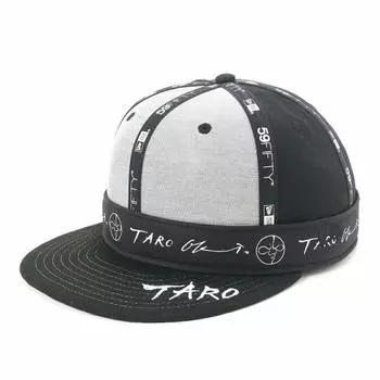 Коллаборация Cap Taro Okamoto Young Tower of the Sun Black 7 [New Era] 3/8 чёрный