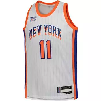 Коллаборация Nike X NBA Dri-Fit New York Knicks FW24 Пуловер City Edition Jalen Brunson 2024/25 Детские топы Белый 9Z2B7BU8P-BRU M