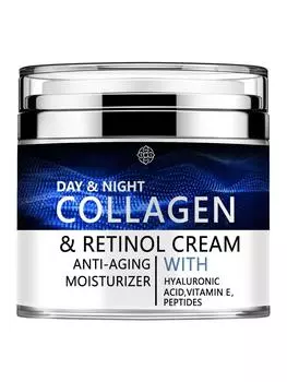 Коллаген и ретинол, крем для лица против морщин, увлажняющий крем против старения 5g