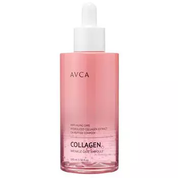 Коллагеновая ампула Abka Wrinkle Care с большой емкостью, 1 шт., 100 мл