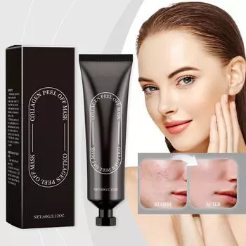 Коллагеновая маска для лица Reverse Volume Peel Off - Коллагеновая маска для лица, гидролизованный коллаген, уход за кожей, маска для лица, One Size
