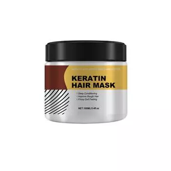 Коллагеновая маска для волос с аргановым маслом и аргановым маслом для волос – для сухих поврежденных волос One Size