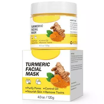 Коллагеновая маска, глубоко увлажняющая маска, ночная увлажняющая маска, удерживает влагу и увлажняет кожу, 40 унций/120 г One Size жёлтый