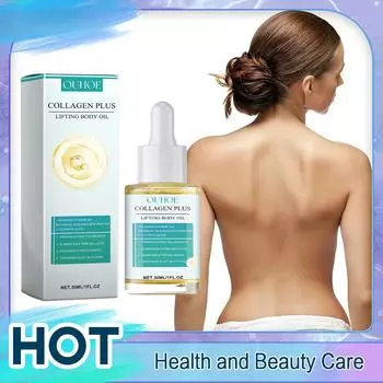 Коллагеновый импульс Подтягивающее эфирное масло Антицеллюлитный Укрепляющий Формирование Похудение Увлажнение Грудь Ягодицы Массаж тела Уход за кожей